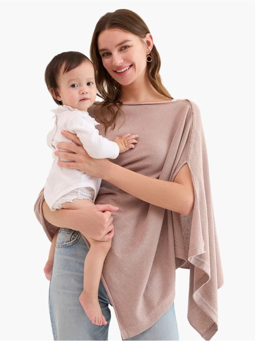 Momcozy Nursing Cover - Soft, Breathable, Multi-Use Privacy Poncho